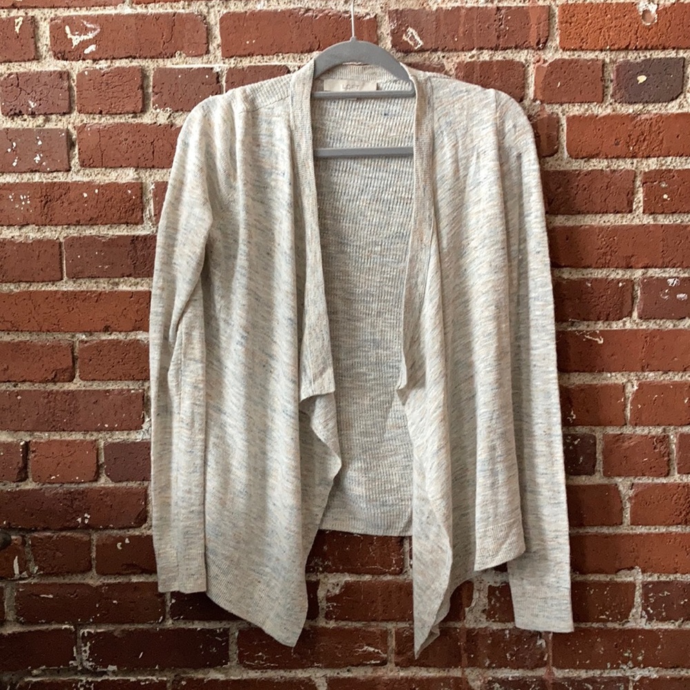 Lightweight Drape-front Cardigan